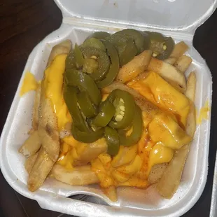 Spicy Cheese Fries