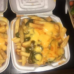 Spicy Cheese Fries