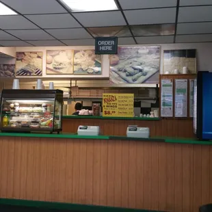 The counter