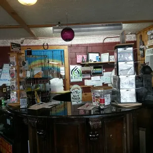 Front desk.