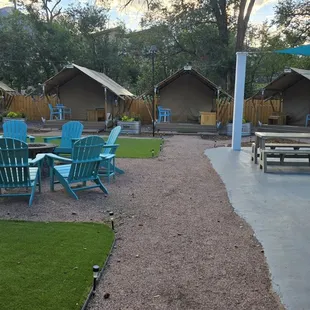 Glamor camping option
