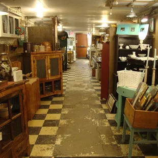 View looking in from the front entry.