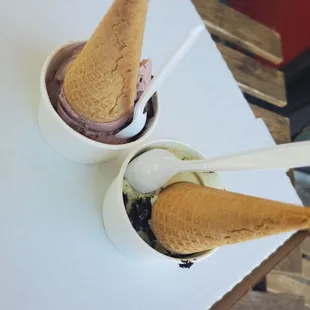 Mint oreo &amp;  Cherry chunk