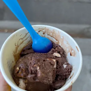 Rocky road scoop