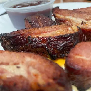 Buffalo Pizza's Rib tips