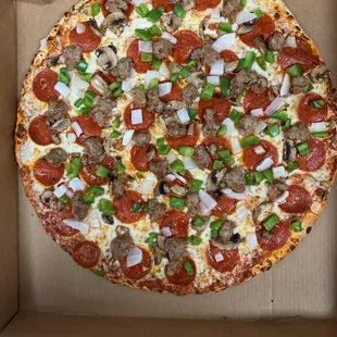 Deluxe from Buffalo Pizza