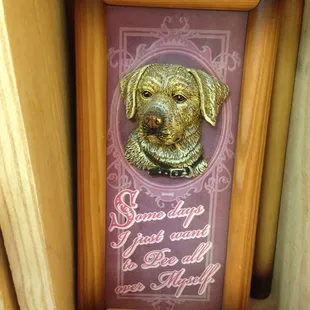 Wall art. I almost bought this one. I'd have kept it forever.