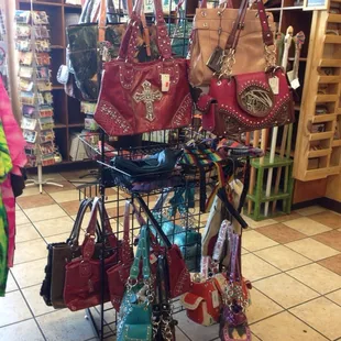 The purse selection is amazing. Just amazing.