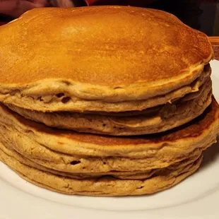 Pumpkin pancakes