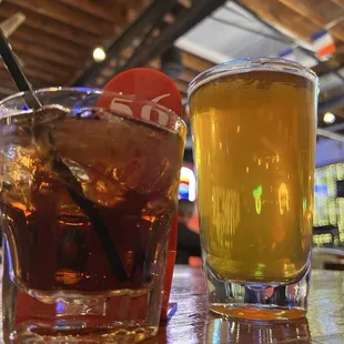 Good variety for bar drinks.