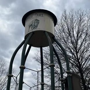 Cool Silo on playground.