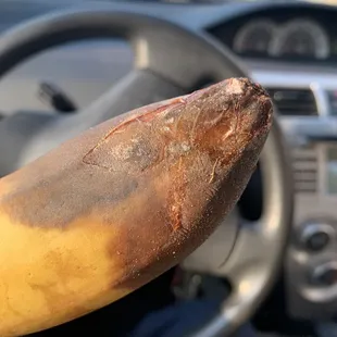 Rotten banana