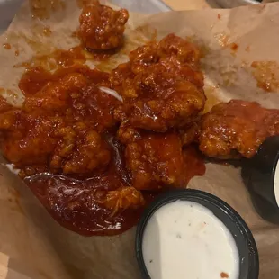 Cold boneless wings