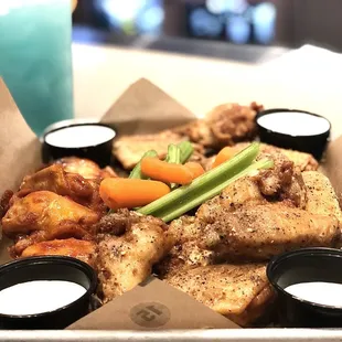 Lemon Pepper Rub wings