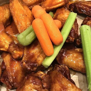 Honey BBQ wings