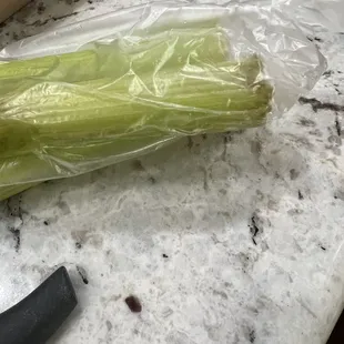 Rotten celery