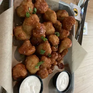 Double order of cauliflower wings