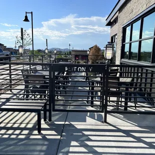Patio seating