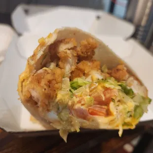 Chicken ranch wrap with tomato... Not the buffalo chicken ranch wrap without tomato I ordered