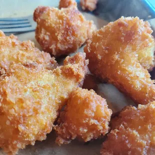 Naked fried cauliflower