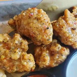 Parmesian garlic boneless wings
