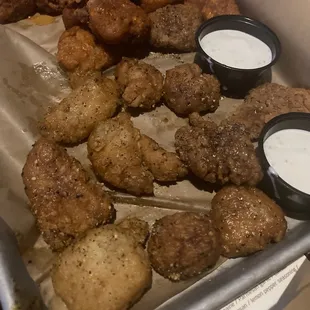 Over cooked boneless wings