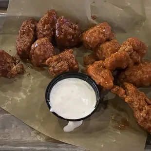 Boneless wings