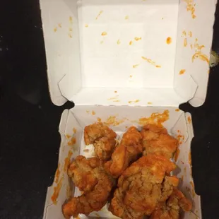 Who the hell would call these, &quot;covered and/or smothered in sauce&quot;.