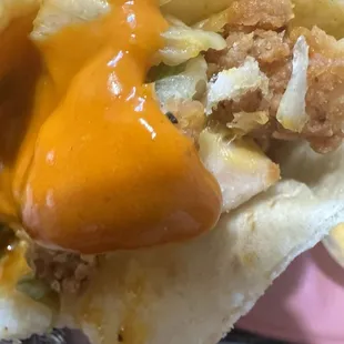 Up close with the Great Spicy Garlic Sauce!