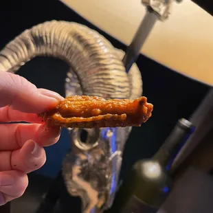 My thumb has more meat.