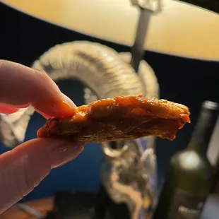 Here's my single shred of meat.