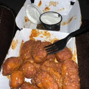 Wild boneless wings