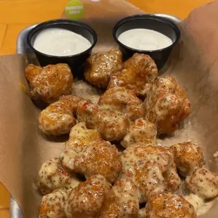 Cauliflower wings
