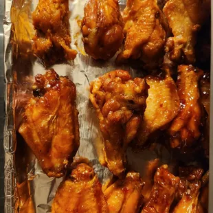 Ordered food to go and reheated im my oven