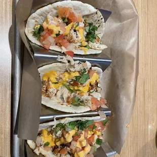 Chicken Street tacos appetizer