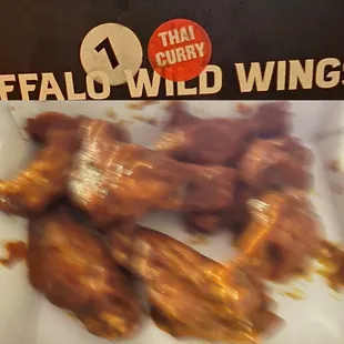 Blurry but Thai wings