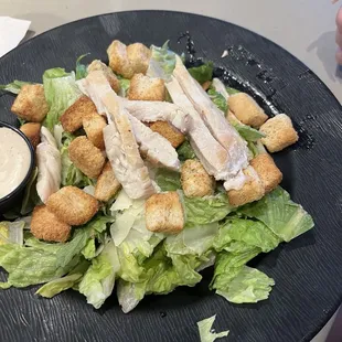 That is not grilled chicken  that is boiled or microwaved chicken. Gross come on management