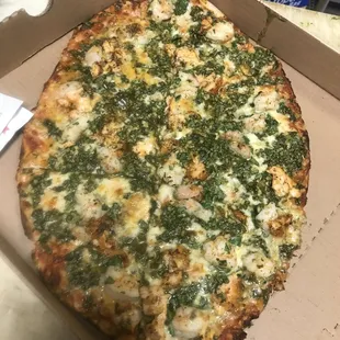 Seafood Pizza