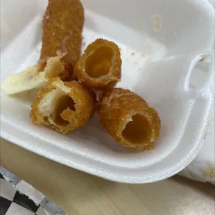 :( no cheese in my cheese sticks