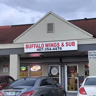 Front of the restaurant