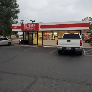 Outside of restaurant