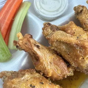 Lemon pepper 6 Piece Wings