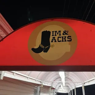 the entrance to tim and aers