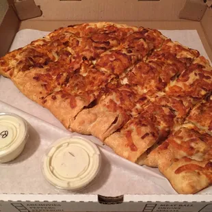 Large Buffalo Chicken Calzone