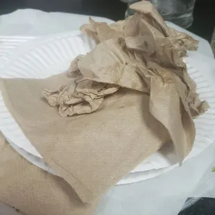 The picture is what was left. Absolutly nothing. Lol