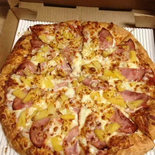 Hawaiian with garlic