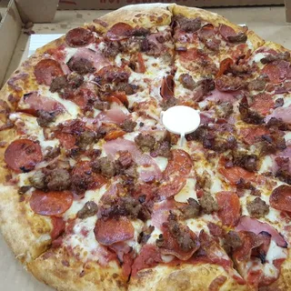 16" Meat Pizza
