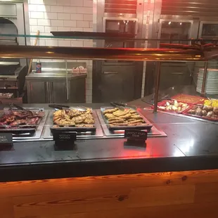 Meats station