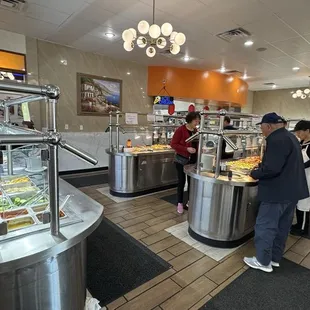 Self serve buffet