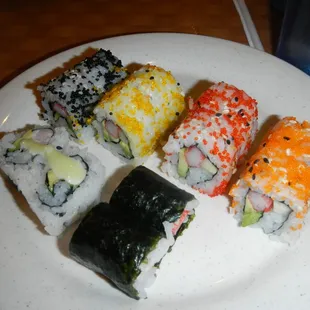 Sushi bar open also.